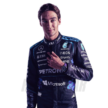 2026 F1 Racing Costume Worn by George Russell & Andrea Kimi Antonelli - Singapore GP