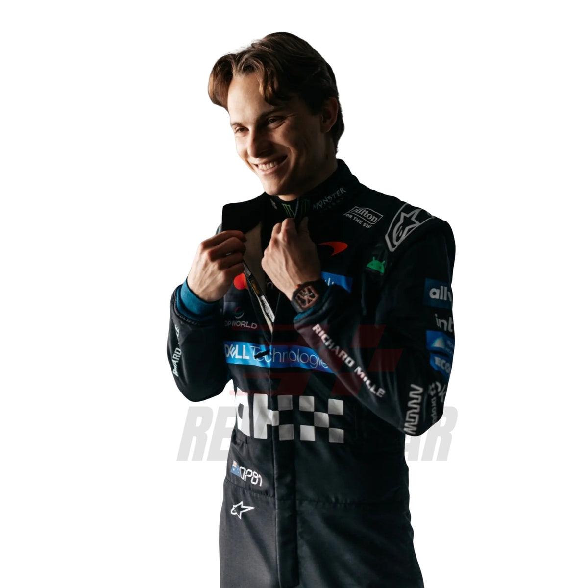 2026 Oscar Piastri Wearing Monza GP F1 Racing Suit