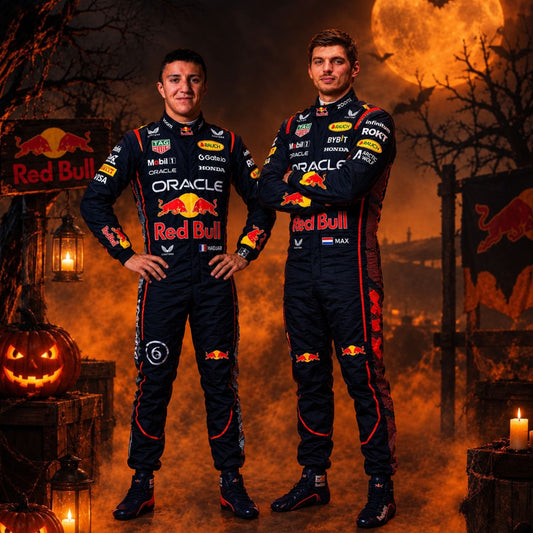 Halloween Racing Costumes Max Verstappen Isack Hadjar 2026 - Revex Gear