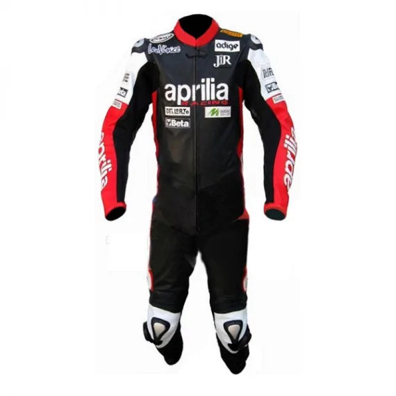 Aprilia Racing Motorcycle Leather Suit