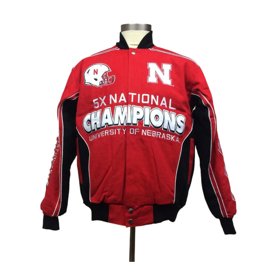 University of Nebraska 5-Time Football Championship Jacket