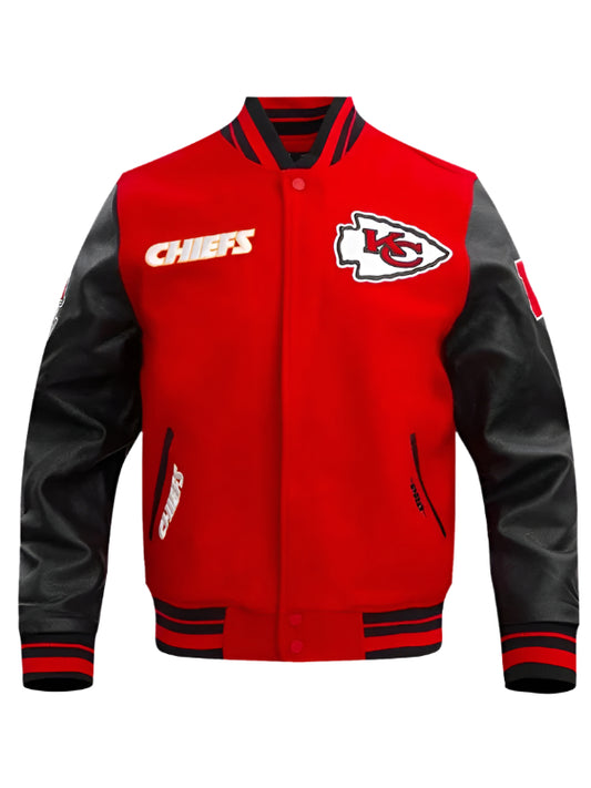 Kansas City Chiefs Varsity Jacket-01