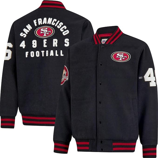 Ultra Game NFL Men's Classic Varsity Coaches Jacket Coat