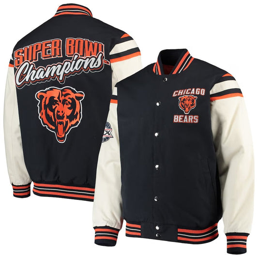 Men's Chicago Bears  Full-Snap Varsity Jacket