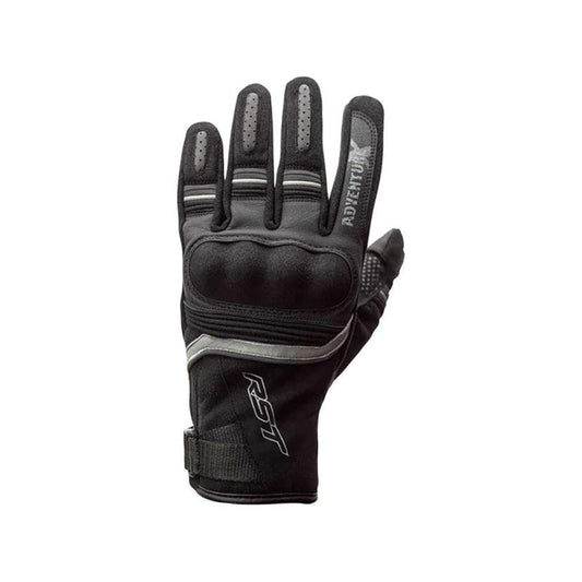 Adventure-X CE Men’s Black Motorbike Gloves
