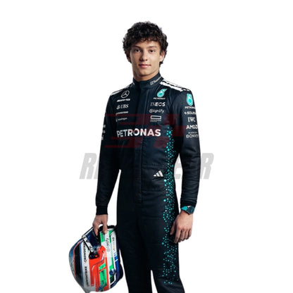 2025 F1 Racing Suit Worn by George Russell & Andrea Kimi Antonelli - RevEx Gear