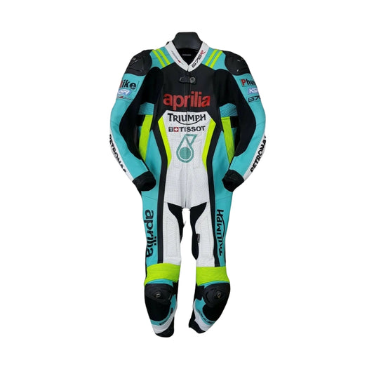 Aprilia Motorbike Racing Leather Suit