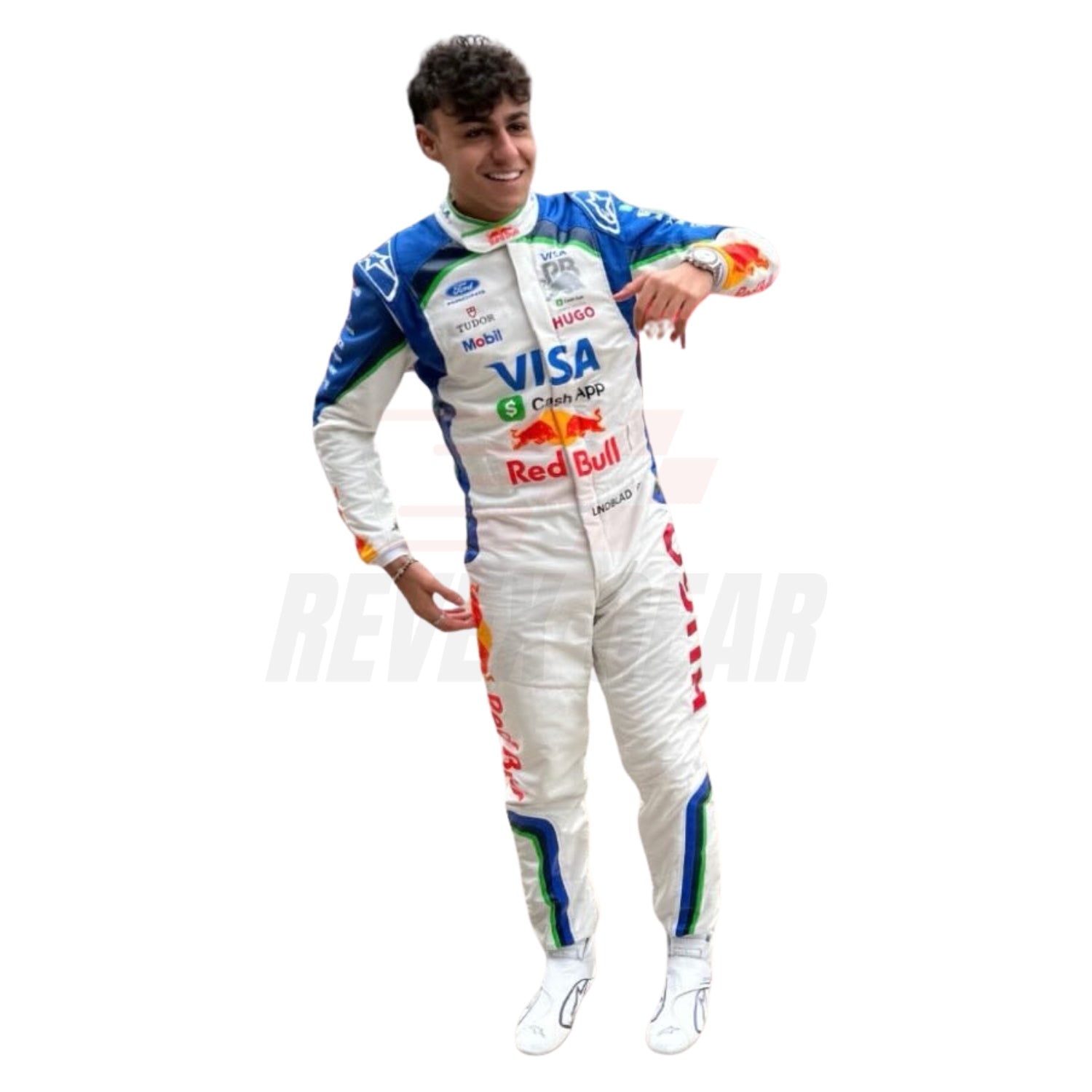 Full Picture of Arvid Lindblad in 2026 F1 Racing Suit