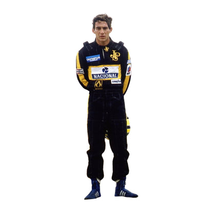 1985 Ayrton Senna F1 Racing Suit - RevEx Gear