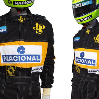 1985 Ayrton Senna F1 Racing Suit - RevEx Gear
