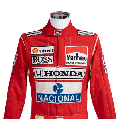 1988 Ayrton Senna F1 Racing Suit - RevEx Gear