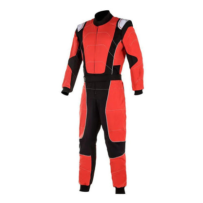 Black / Red Go-Kart Racing Wear Outfit - RevEx Gear