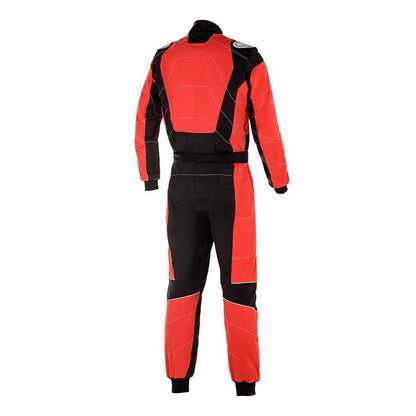 Black / Red Go-Kart Racing Wear Outfit - RevEx Gear