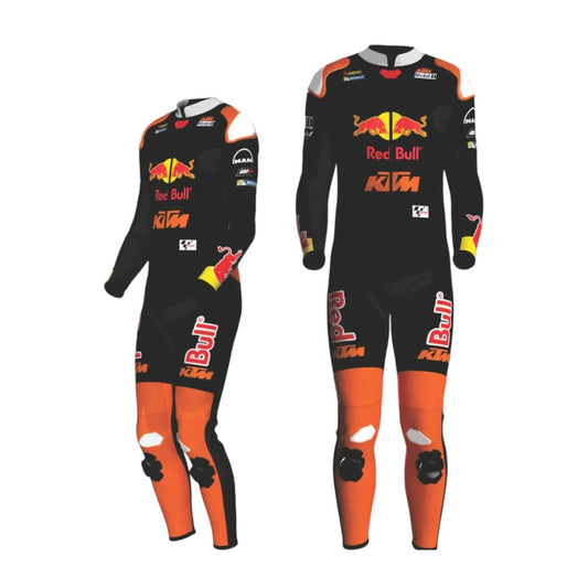Jack Miller KTM 2024 Motorcycle Racing Suit Black and Orange