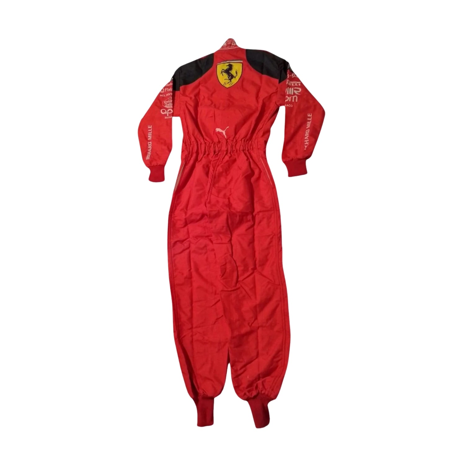 Carlos Sainz 2022 F1 racing suit – back view 