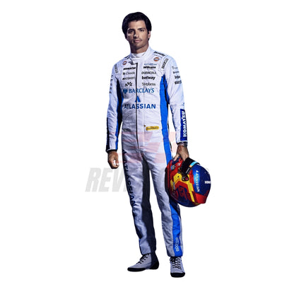 Full View of Carlos Sainz 2026 F1 Racing Suit 