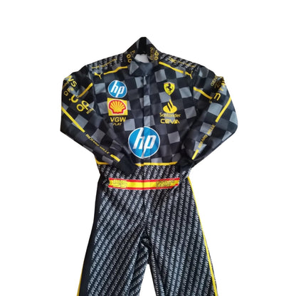 2024 Carlos Sainz Jr HP Italy GP F1 Racing Suit - RevEx Gear