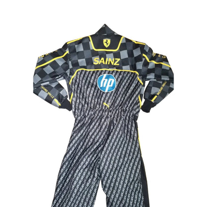 2024 Carlos Sainz Jr HP Italy GP F1 Racing Suit - RevEx Gear