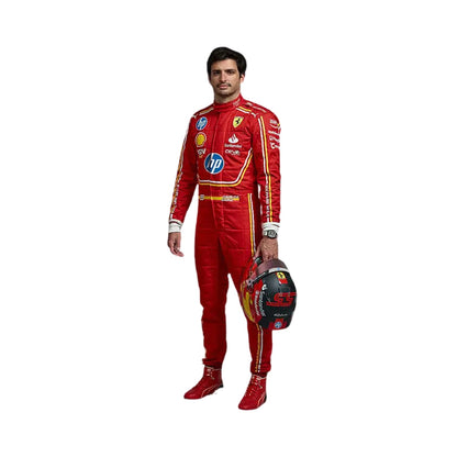 2024 Carlos Sainz Jr Monaco GP HP F1 Racing Suit - RevEx Gear