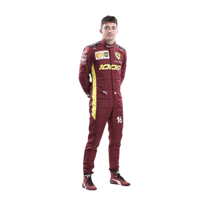 2020 Charles Leclerc 1000 GP F1 Racing Suit - RevEx Gear