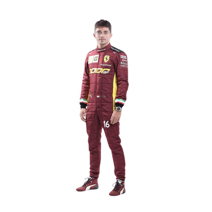 2020 Charles Leclerc 1000 GP F1 Racing Suit - RevEx Gear