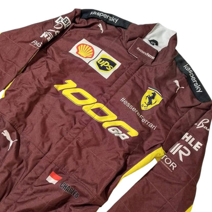 Charles Leclerc 2020 1000 GP F1 Racing Suit - RevEx Gear