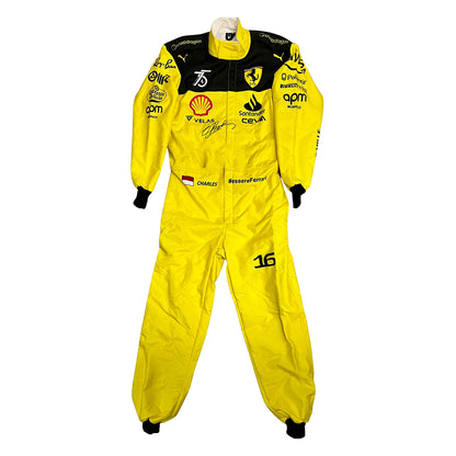 Charles Leclerc 2022 75th Anniversary F1 Racing Suit - RevEx Gear