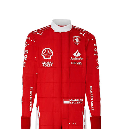 2023 Charles Leclerc Las Vegas GP F1 Racing Suit - RevEx Gear