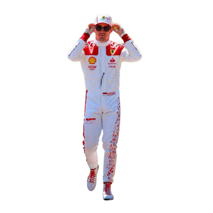 2023 Charles Leclerc Monaco GP F1 Racing Suit - RevEx Gear