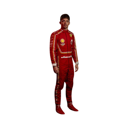 2024 Charles Leclerc F1 Racing Suit - RevEx Gear