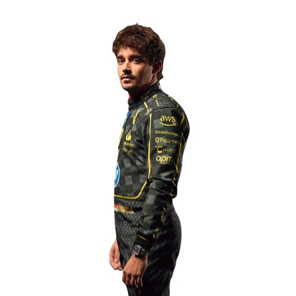 2024 Charles Leclerc HP Italy GP F1 Racing Suit - RevEx Gear