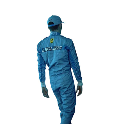 2024 Charles Leclerc Miami Grand Prix F1 Racing Suit - RevEx Gear