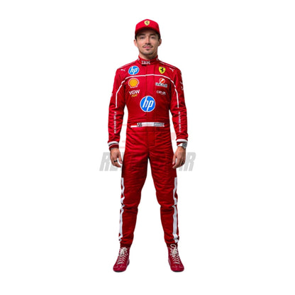 2025 F1 Racing Suit Worn by Charles Leclerc & Lewis Hamilton - RevEx Gear