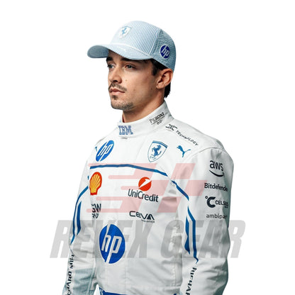 Charles Leclerc 2025 Monaco GP F1 Racing Suit - RevEx Gear