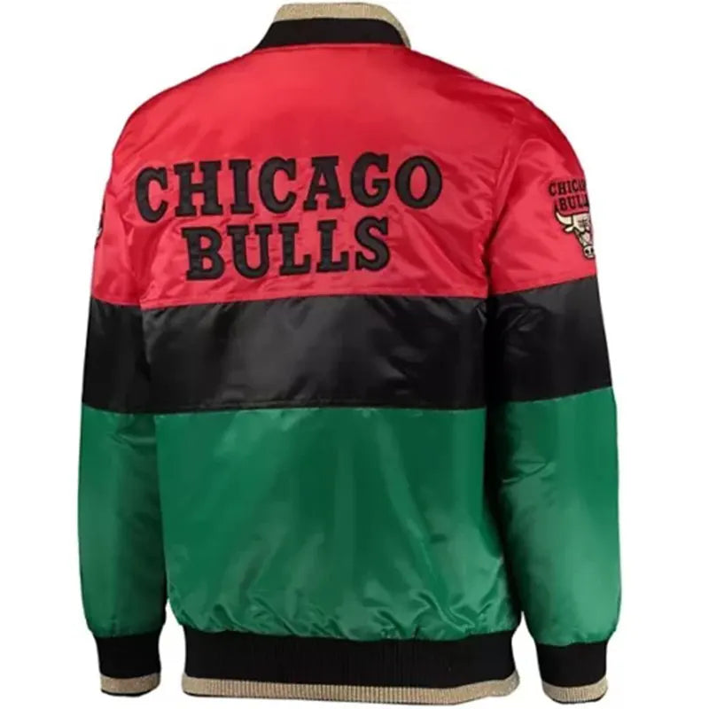 Chicago Bulls Varsity Satin Jacket