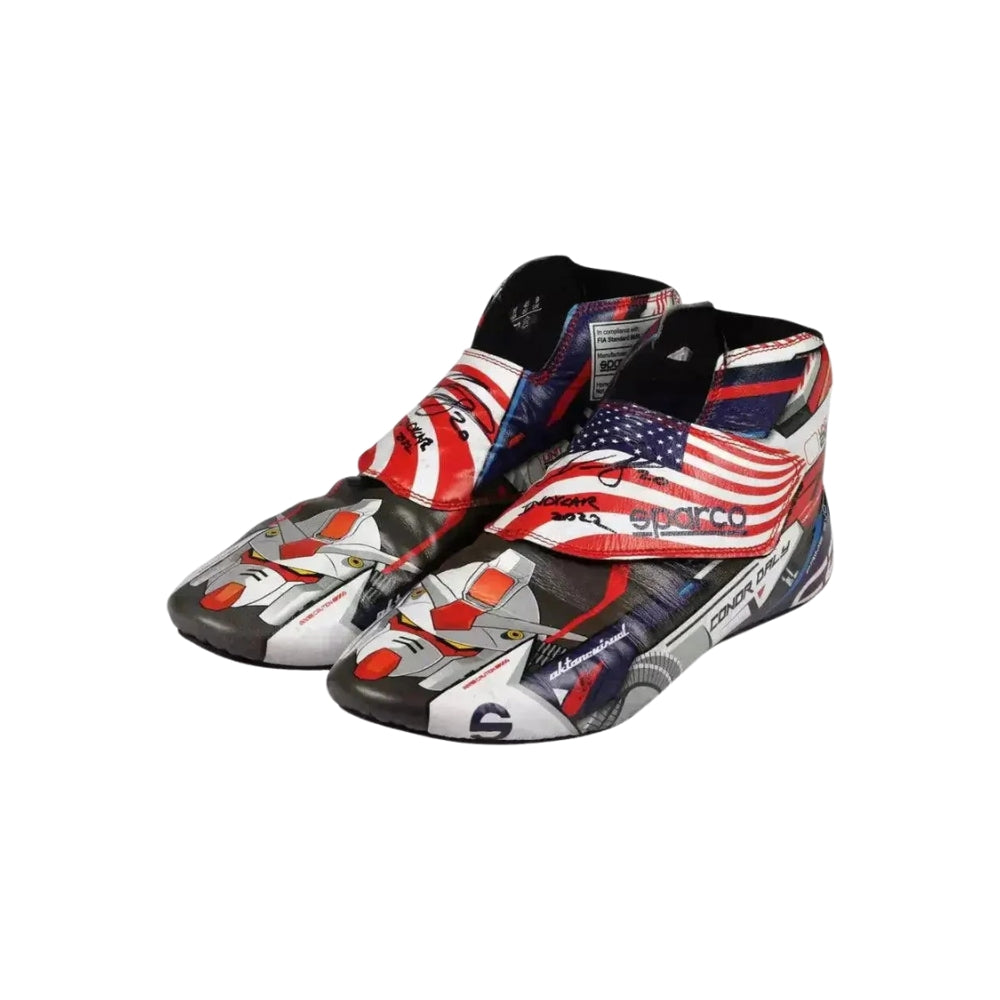 Conor Daly 2022 IndyCar F1 Racing Shoes