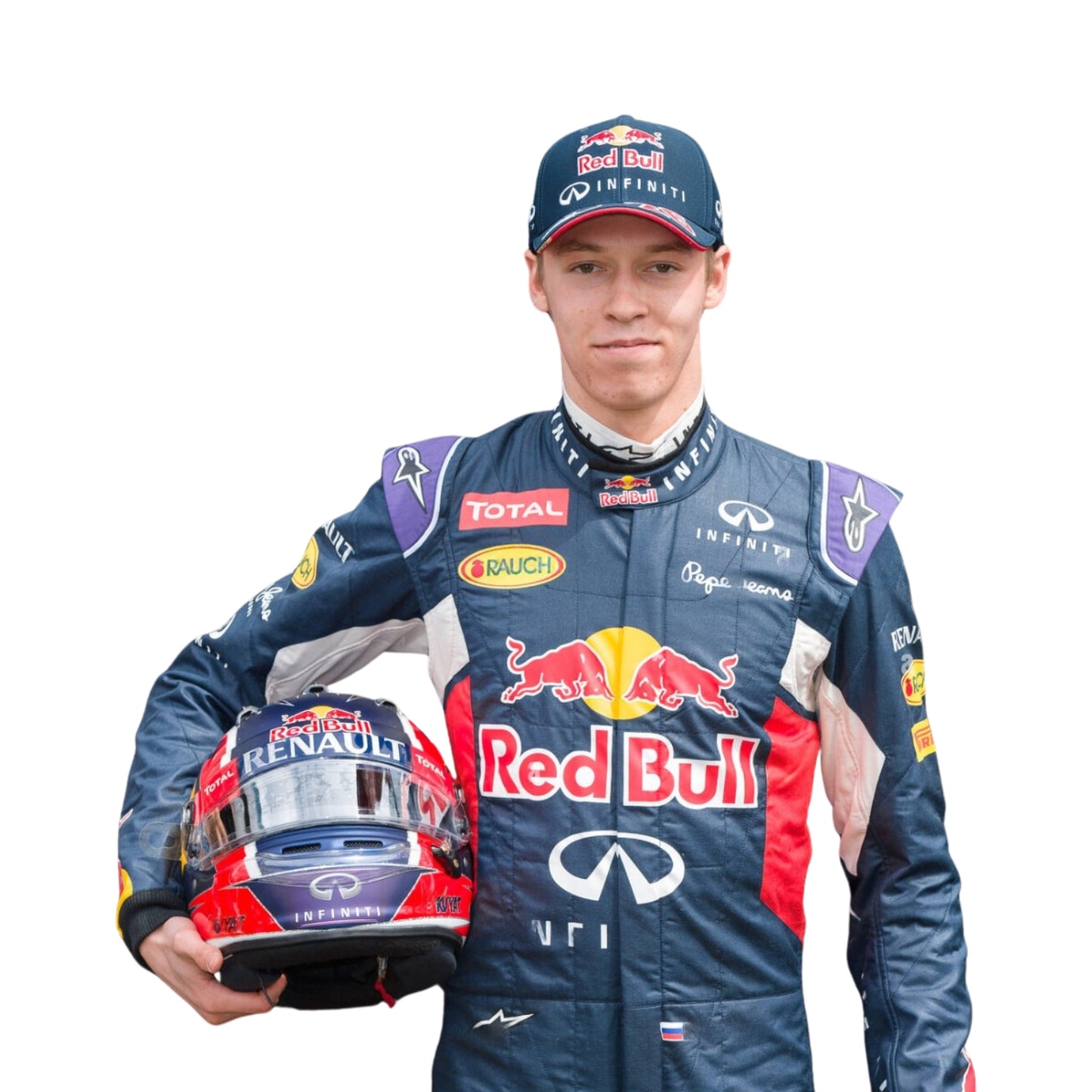 Costume F1 Racing Daniil Kvyat Red Bull 2015