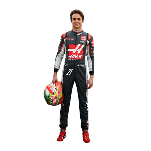 Costume Formual 1 Racing Esteban Gutiérrez Haas 2016