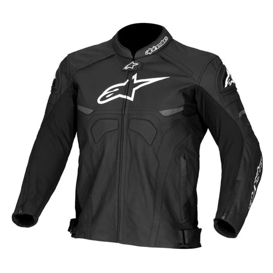 Celer Black Motorbike Leather Racing Jacket