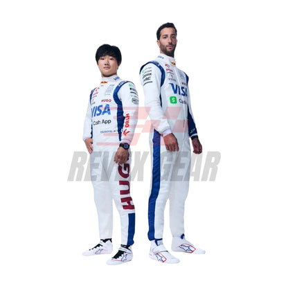 2024 F1 Racing Costume Worn by Daniel Ricciardo & Yuki Tsunoda – Las Vegas GP - RevEx Gear