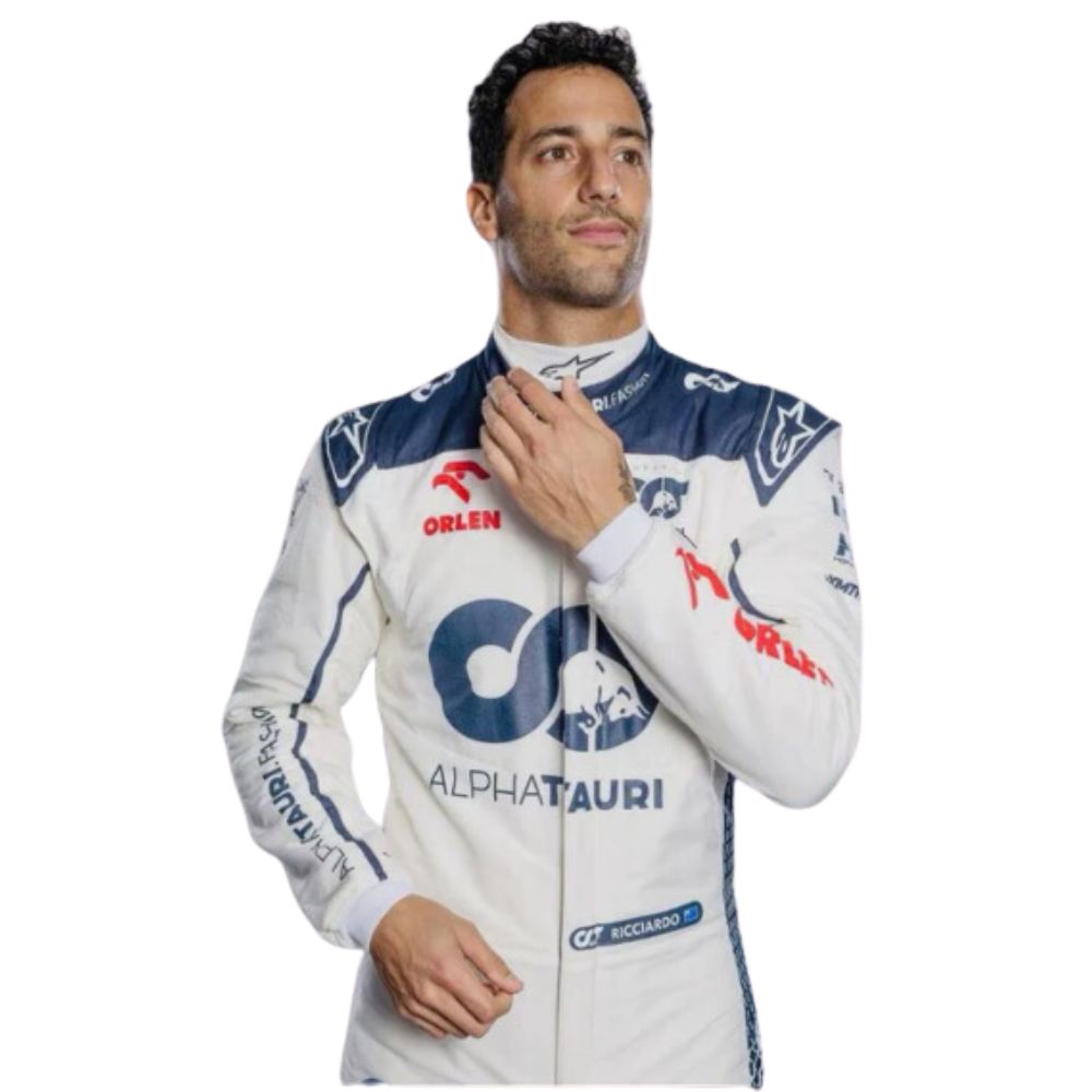 Daniel Ricciardo 2023 AlphaTauri F1 suit.