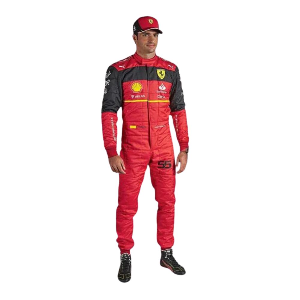 F1 Costume Replica Carlos Sainz Ferrari 2022-424