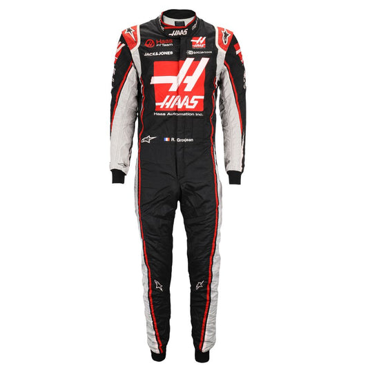 F1 Costume Replica Romain Grosjean Haas 2020-534