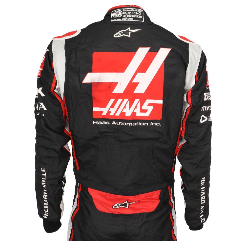 F1 Costume Replica Romain Grosjean Haas 2020-535