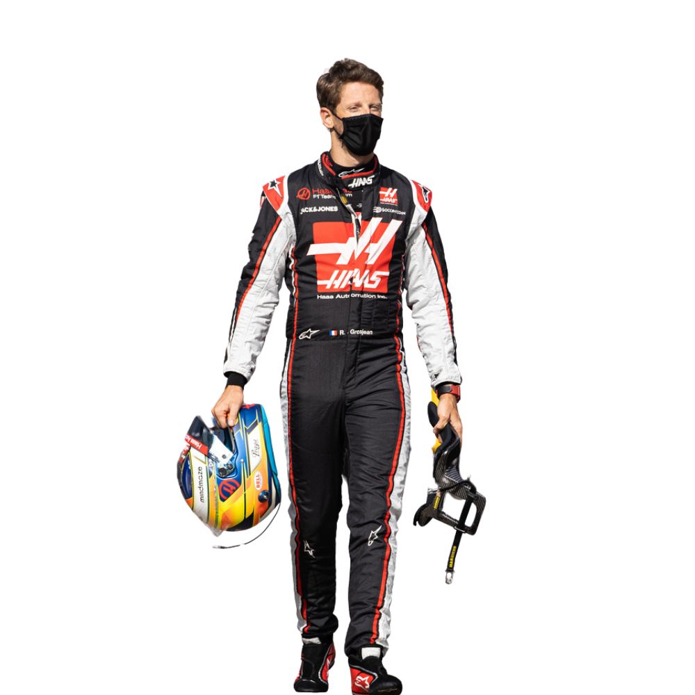 F1 Costume Replica Romain Grosjean Haas 2020-537