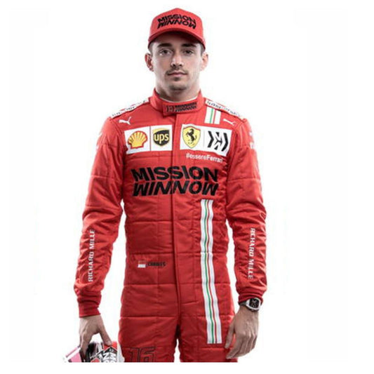 F1 Race Suit Charles Leclerc Ferrari 2021-582