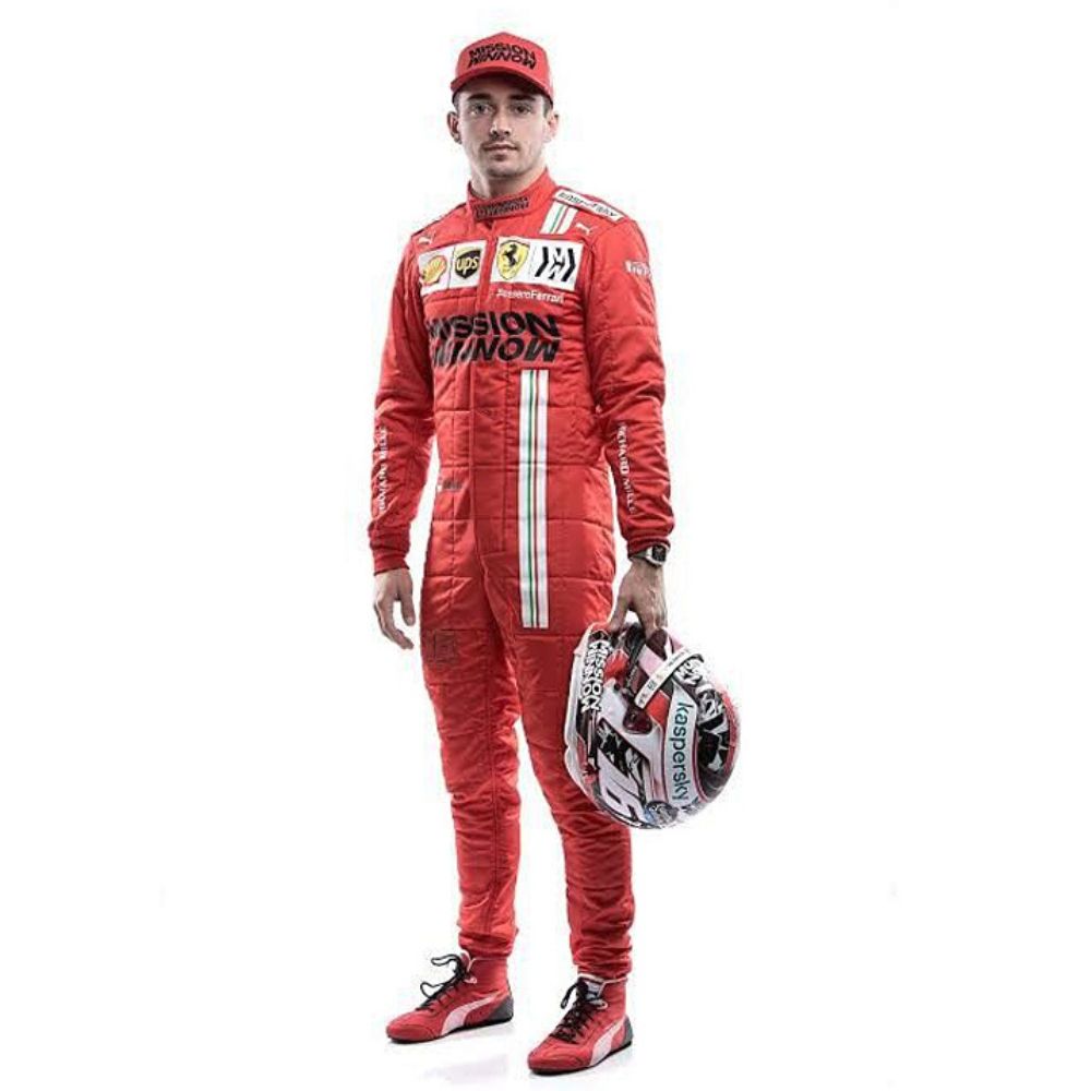 F1 Race Suit Charles Leclerc Ferrari 2021-582