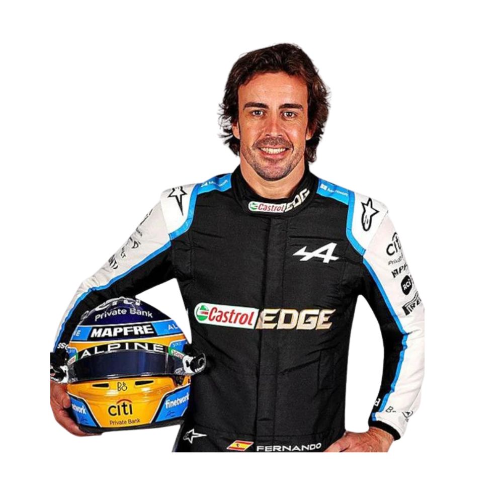 F1 Race Suit Fernando Alonso Alpine 2021-632