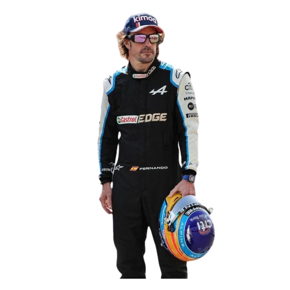 F1 Race Suit Fernando Alonso Alpine 2021-633