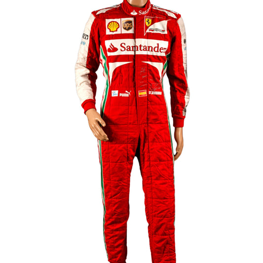 Ferando Alonso 2013 Racing Suit Team Ferrari F1